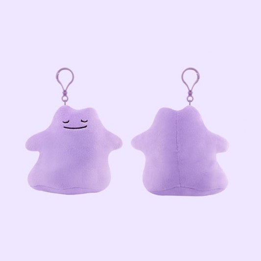 Pokemon NURI Ditto Special 7" Backpack Clip Smoothly