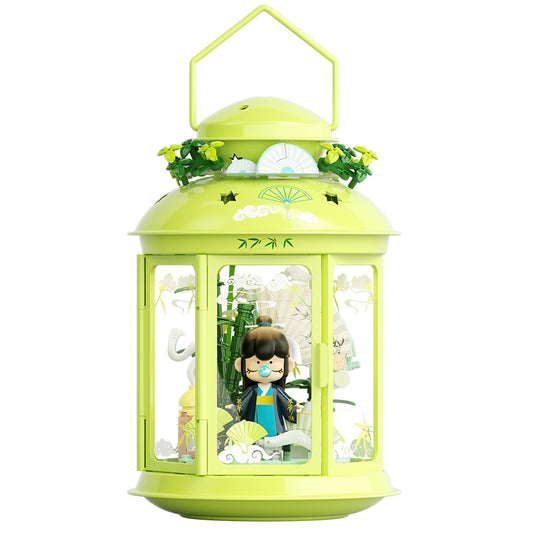 JAKI HK116 Nanci's Charming Bamboo Folding Fan