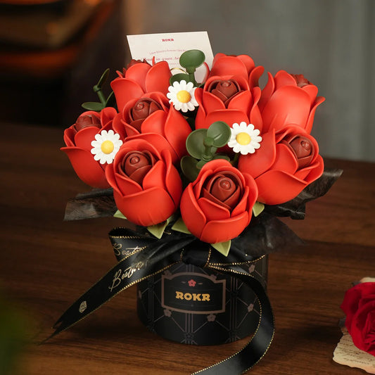 ROKR Flower Series AF02J Red Rose Bouquet