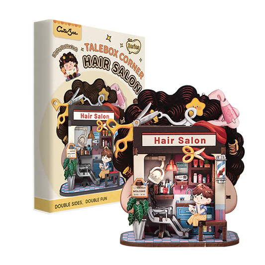 CuteBee CWGA112 TaleBox Corner Hair Salon