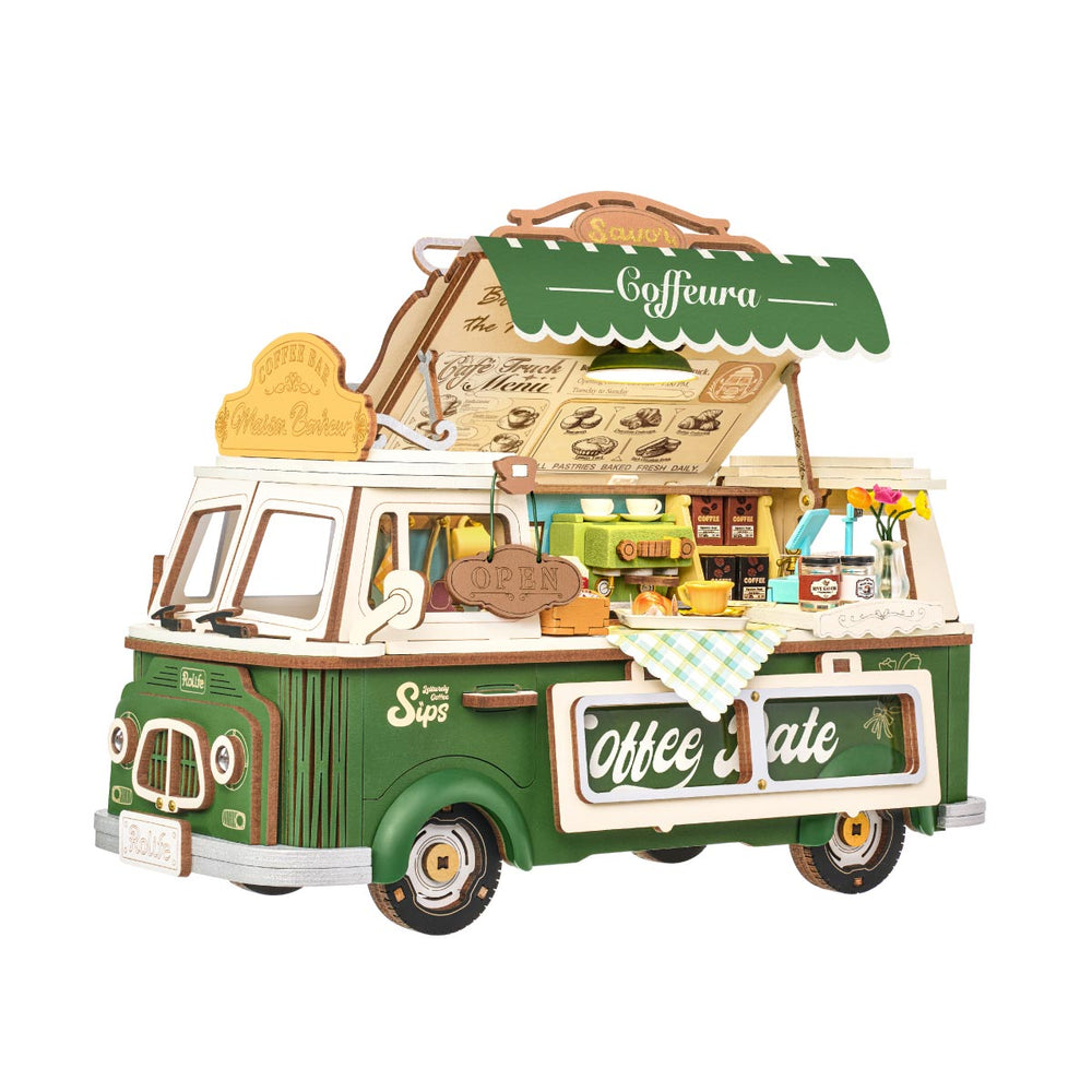 Rolife Classical Puzzle Series TGS07 Leo's Coffee TrucK