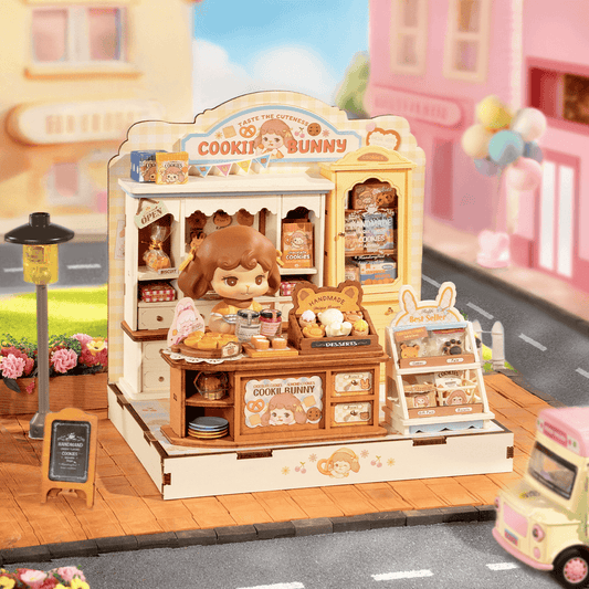Rolife DIY House Market Series DG177 Cookii Bunny's Cookie Shop