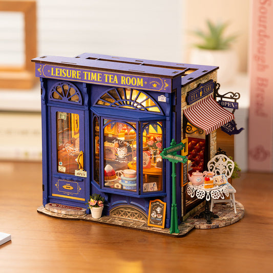 Rolife DIY House Market Series DG171 Leisure Time Tea Room