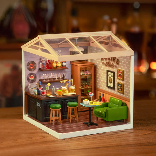 Rolife DIY House Super Store Series DW012 Leisurely Cheers Bar
