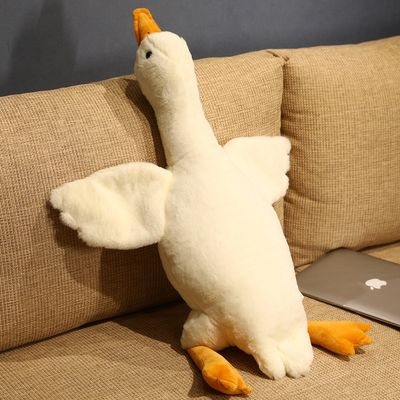 10" White Goose Plush