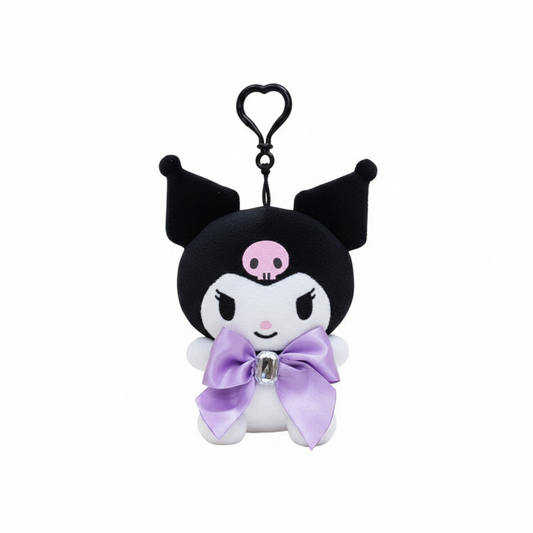 Sanrio Big Ribbon 5" Clip Kuromi