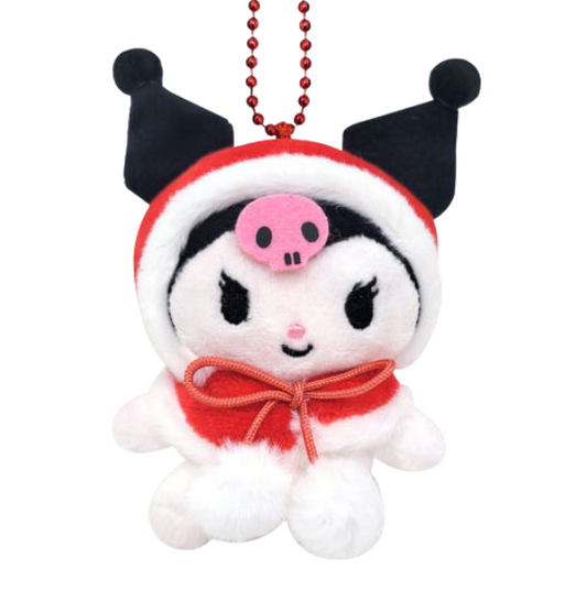 Sanrio Red Winter Cape 3" Keyring Kuromi