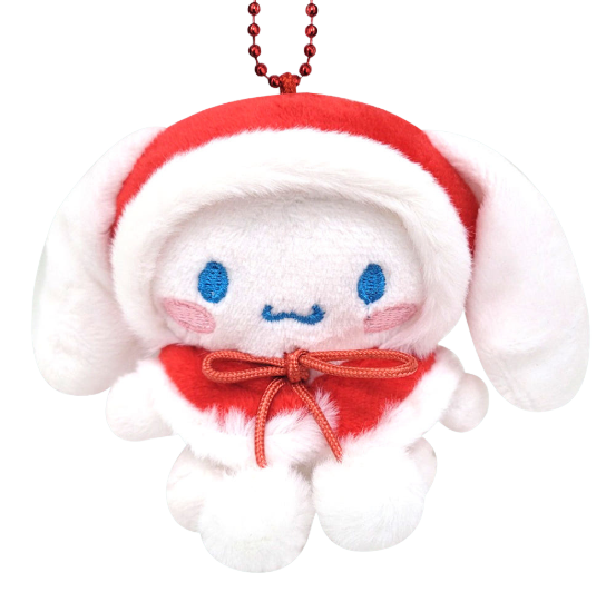 Sanrio Red Winter Cape 3" Keyring Cinnamoroll