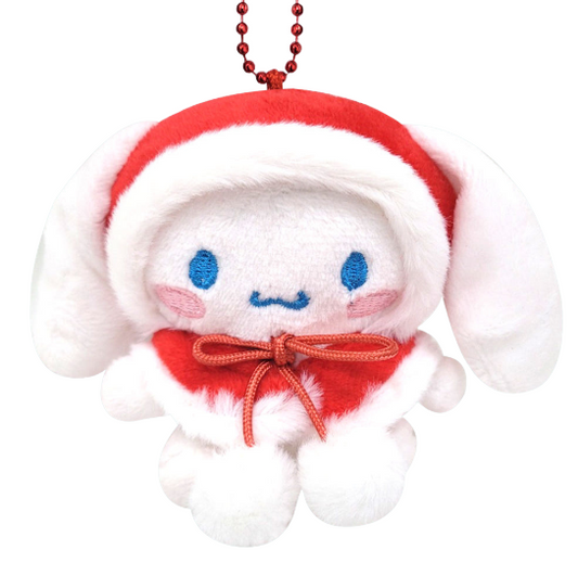 Sanrio Red Winter Cape 3" Keyring Cinnamoroll