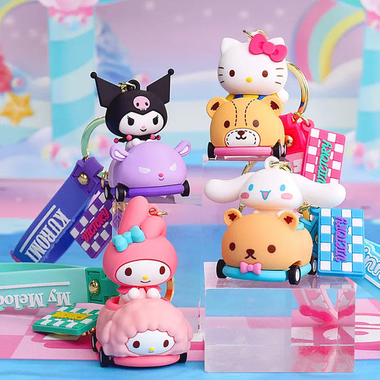 Sanrio And Friends Riding Keychain