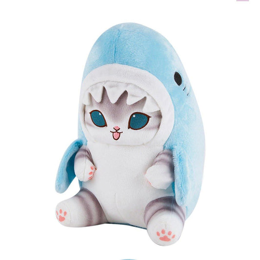 Mofusand 10" Pastel Baby Blue Shark Costume