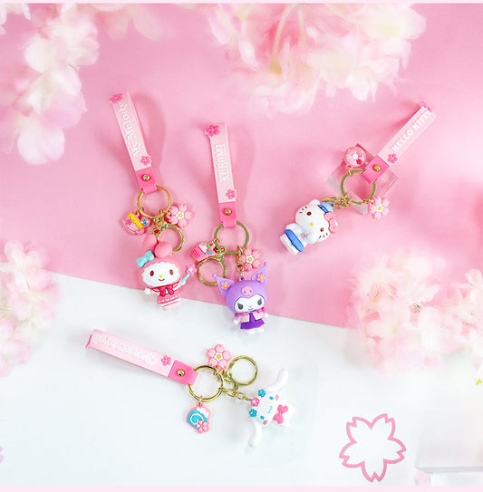 Sanrio And Friends Spring Flower Keychain