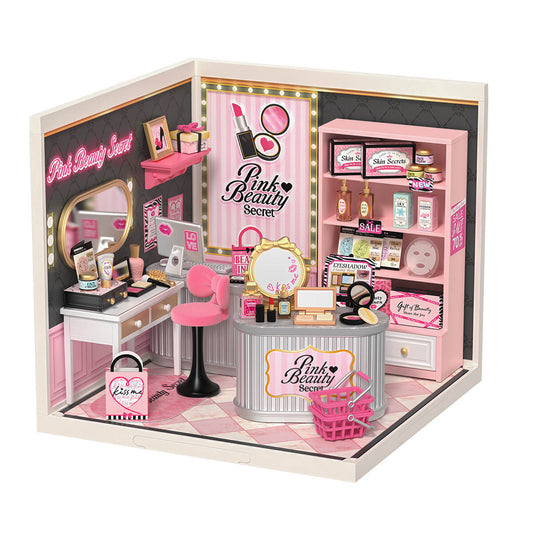 Rolife DIY House Super Store Series DW026 Pink Beauty Secret