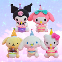 Sanrio Birthday Cake 5" Clip Pompompurin