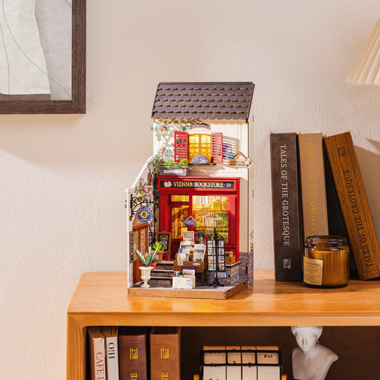 Rolife DIY House Classic Series DG183 Vienna Bookstore