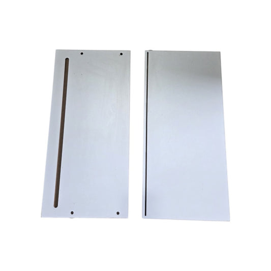 61-Side Shelf Upper Layer(LED) -Wood 11"