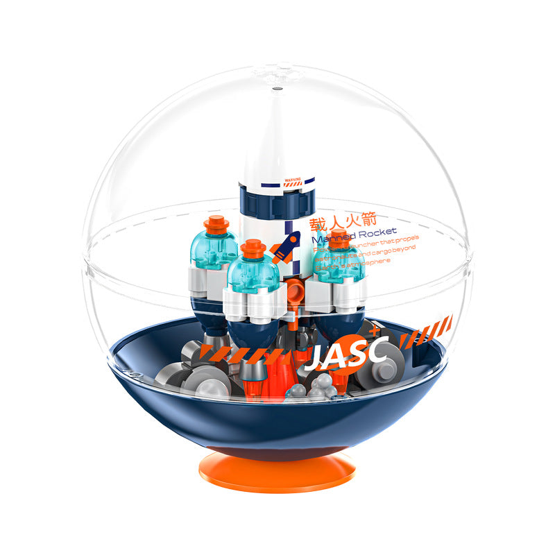 JAKI CK254-2 Dawn Stacking Blocks -Carrier Rocket
