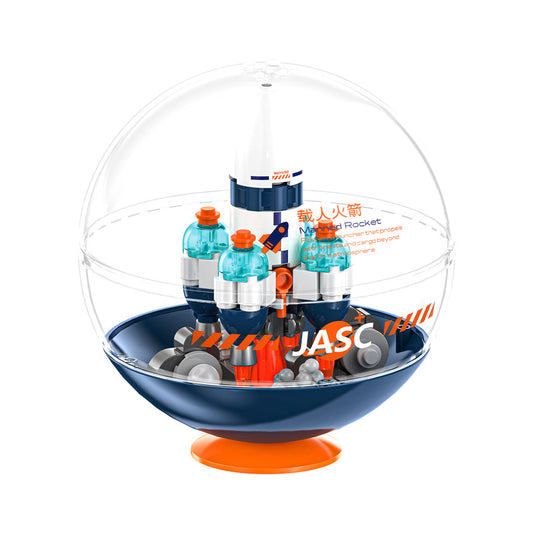 JAKI CK254-2 Dawn Stacking Blocks -Carrier Rocket
