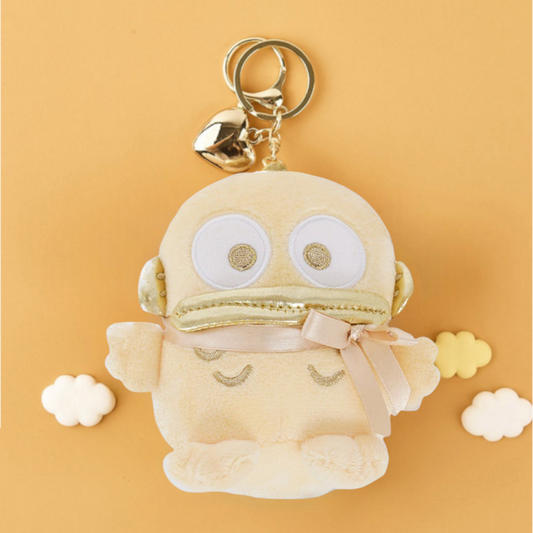 Sanrio Gold Heart 5" Keyring Hangyodon