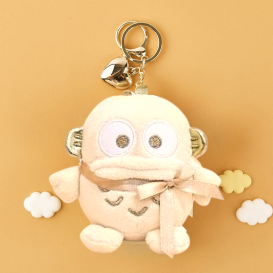 Sanrio Gold Heart 5" Keyring Hangyodon