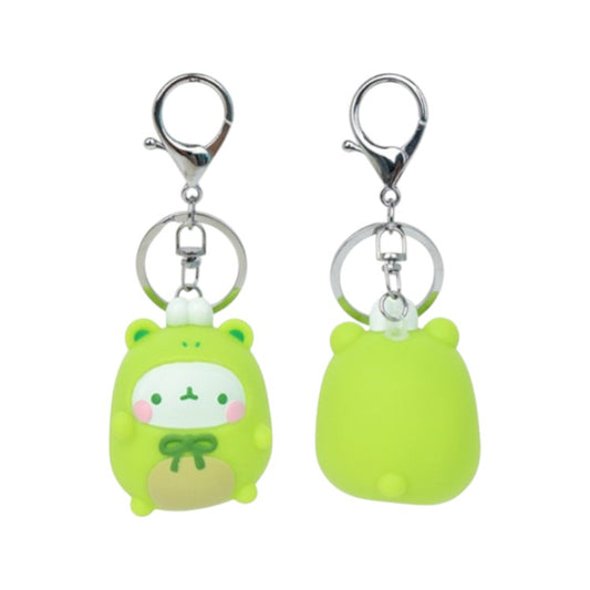 Molang Figure Keychain -Frog