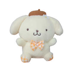 Sanrio Flower Check 10" Pompompurin