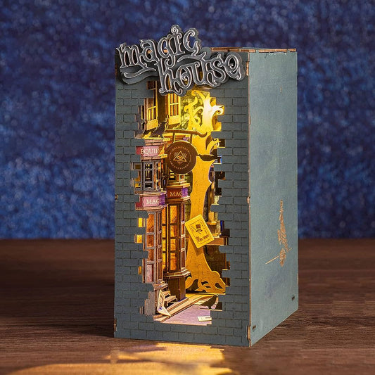 Rolife DIY House Book Nook Series TGB03 Magic House