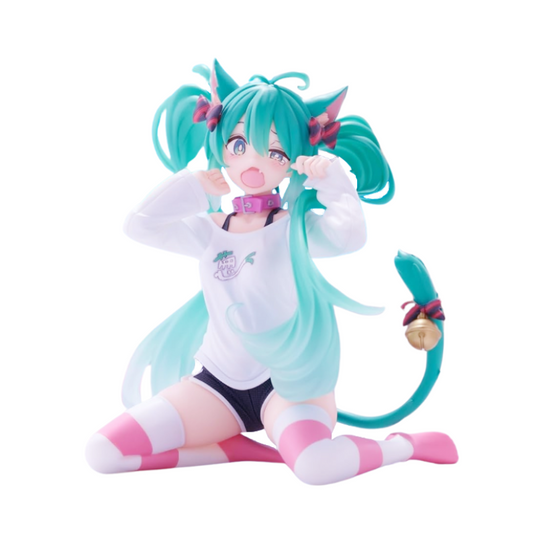 Taito Hatsune Miku Desktop Cute Nekomimi Cat Ear T-Shirt Ver