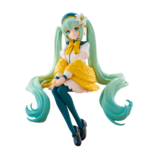 Furyu Character Vocal Series 01 Hatsune Miku Noodle Stopper Flower Fairy Lily White