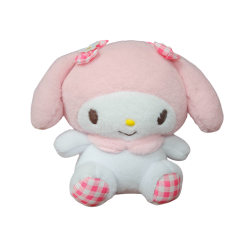 Sanrio Flower Check 10" My Melody