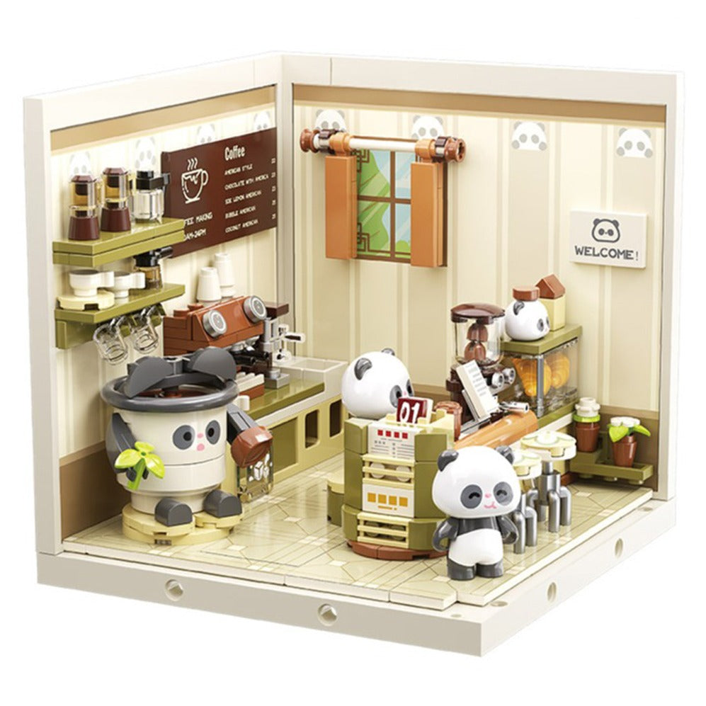 JAKI FK001 Panda's Cafe Shop