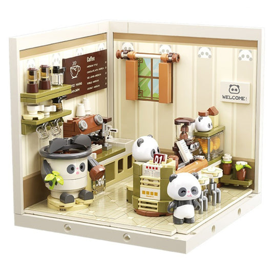 JAKI FK001 Panda's Cafe Shop