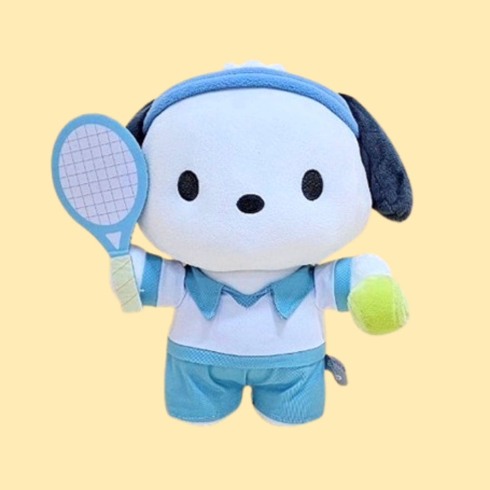 Sanrio Tennis 10" Pochacco