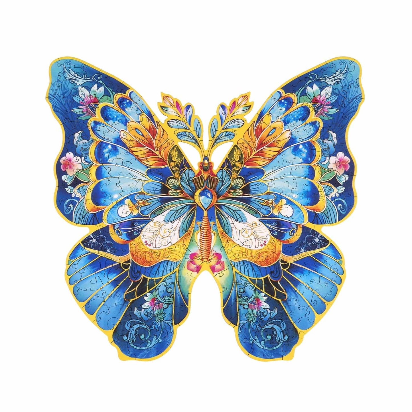 Rolife Rowood Wooden Jigsaw Puzzle 200 Piece TA003 Morpho Helena