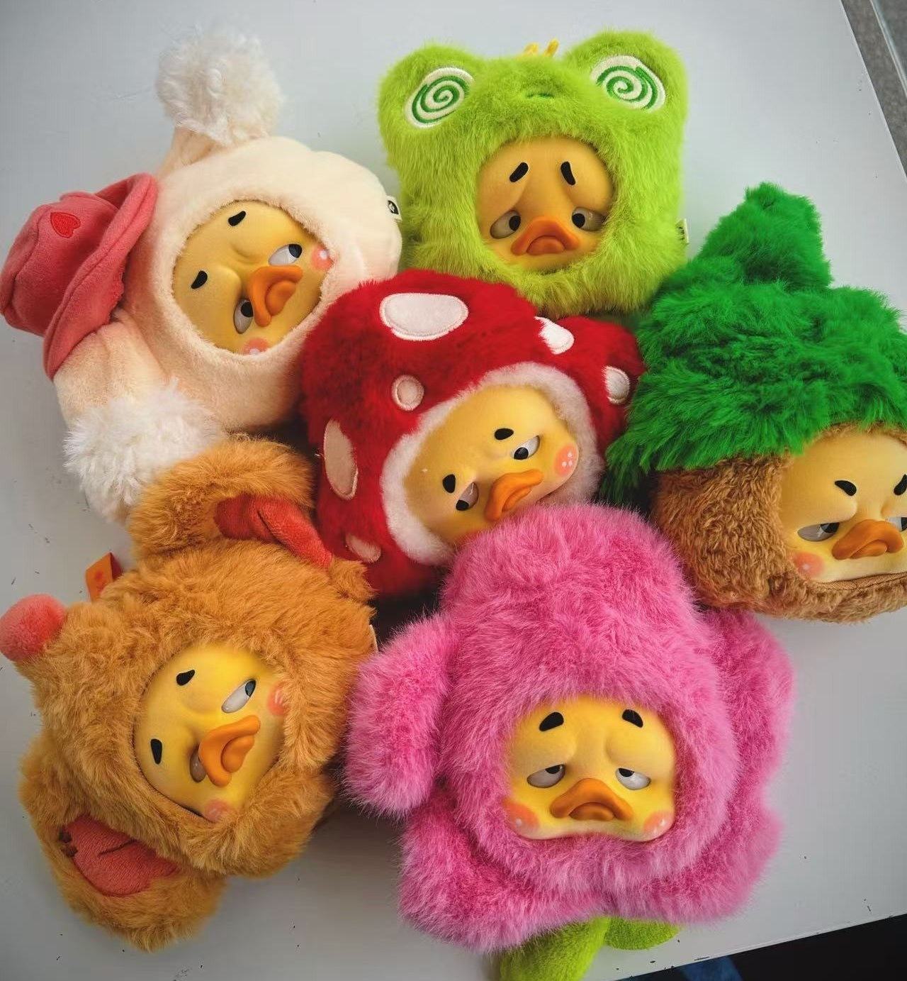 Upset Duck-Fable Rebels Duck Keychain Blind Box (6/1)