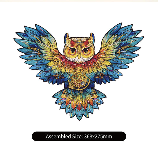 Rolife Rowood Wooden Jigsaw Puzzle 200 Piece TA004 Owl