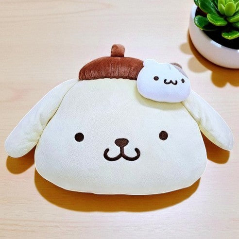 Sanrio Friends Couple 16" Cushion Pompompurin