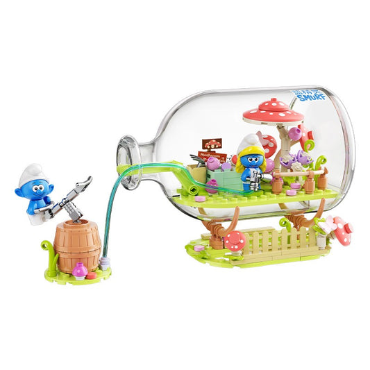 JAKI HK324 The Smurfs: Mushroom Cultivation Garden