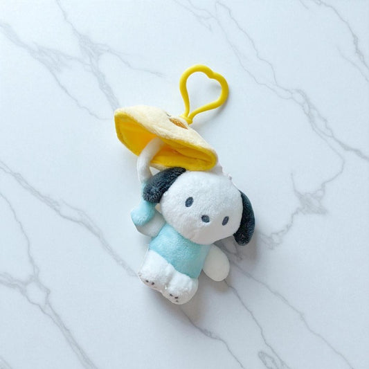 Sanrio Umbrella 3" Keyring Pochacco