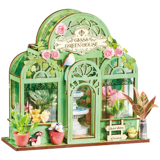 Rolife DIY House Mini Series DS049 Green Fountain Garden