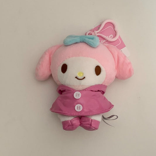 Sanrio Raincoat 5" Clip My Melody