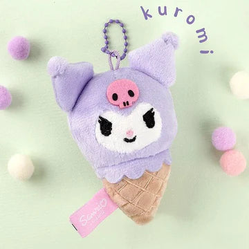 Sanrio Ice Cream 3" Keyring Kuromi