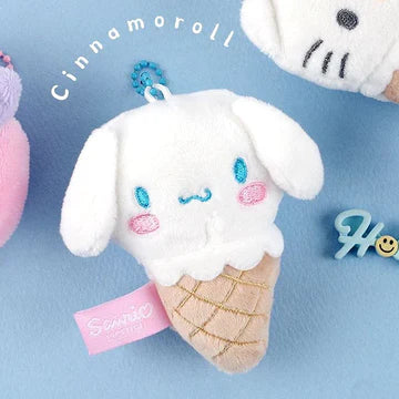 Sanrio Ice Cream 3" Keyring Cinnamoroll