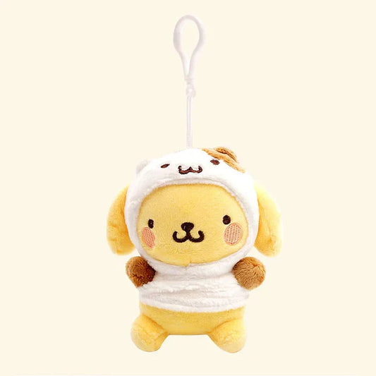 Sanrio Animal Costume 5" Clip Pompompurin