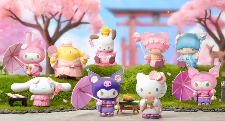 Blind Box Sanrio Characters Blossom and Wagashi (8/1)