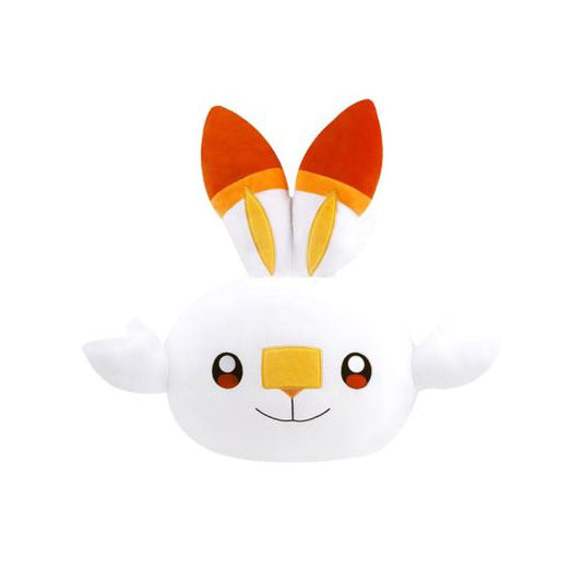 Pokemon Face Cushion Scorbunny 19"