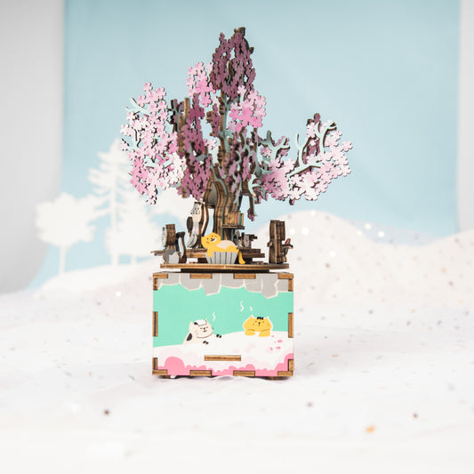 Rolife Music Box AM409 Cherry Blossom Tree