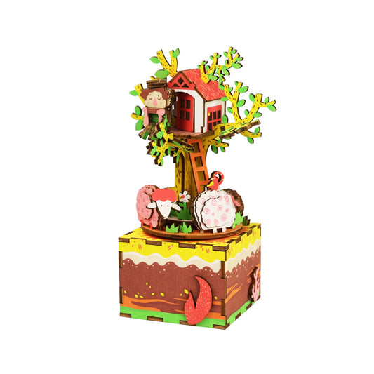 Rolife Music Box AM408 Tree House