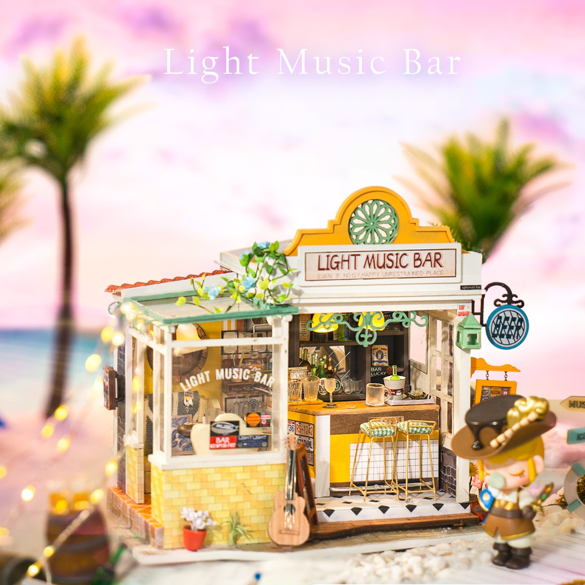 Rolife DIY House Spring Series DG147 Light Music Bar