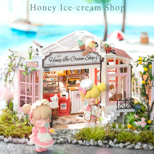 Rolife DIY House DG148 Honey Ice-cream Shop